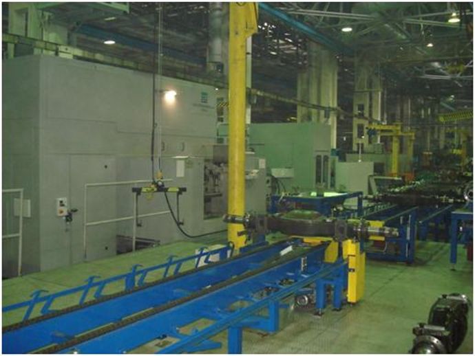 Lifting devices in production