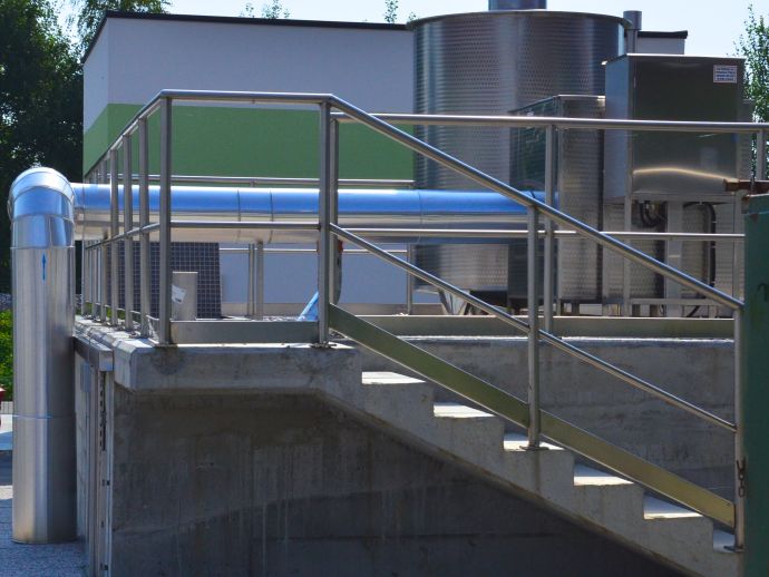 Water treatment plant in the Municipality of Grosuplje