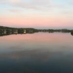 early evening on Bowmoor lake