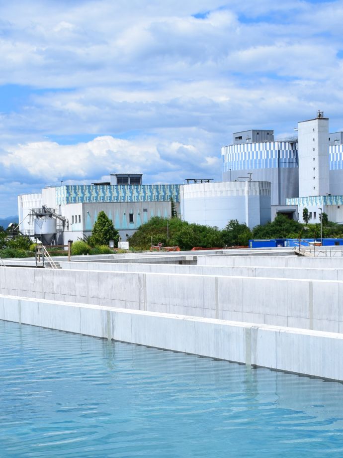 Umbau und Modernisierung der Abwasserbehandlungsanlage Ljubljana