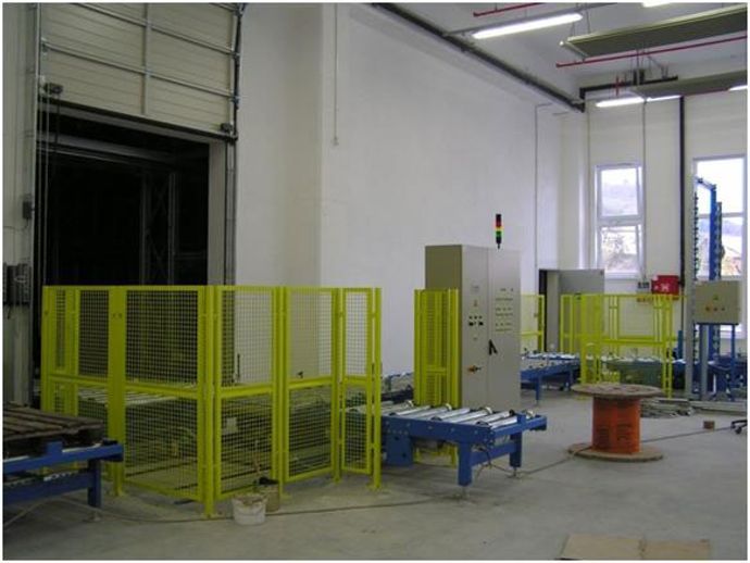 Storage of finished products Kovinoplastika