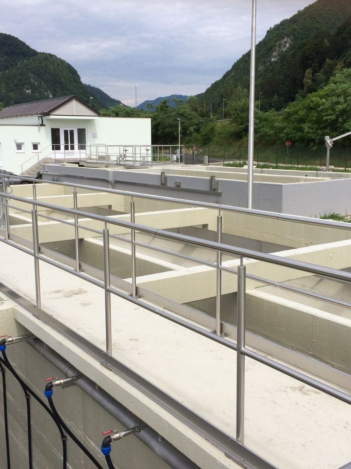 Construction of the central wastewater treatment plant in the municipality Radeče