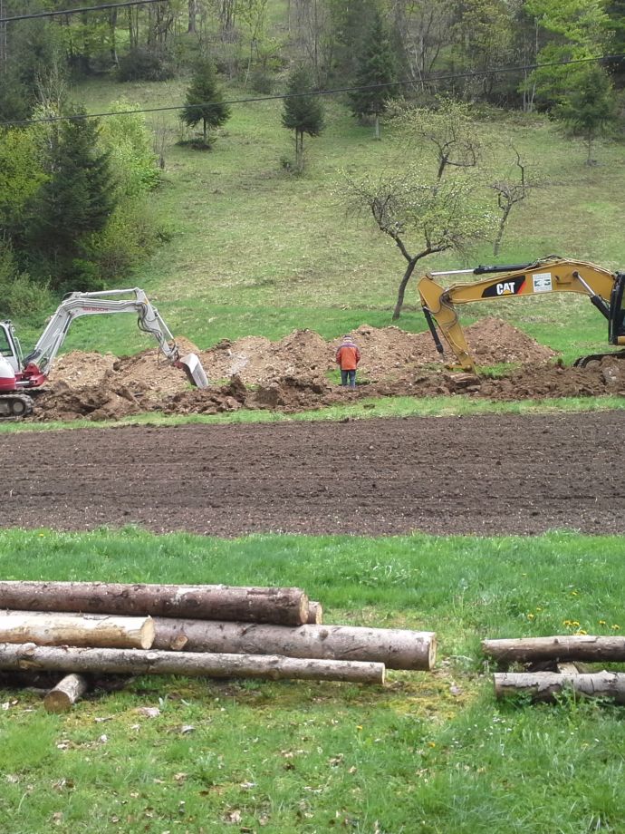 Wasserversorgungsanlage in der Region Ribnica-Kočevje