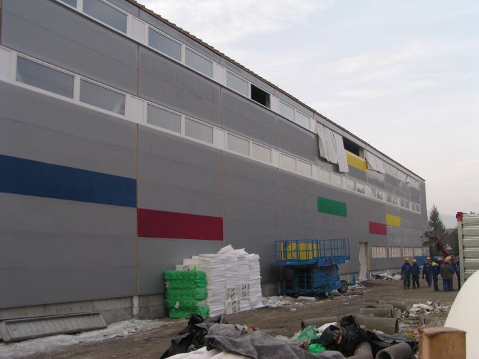 Storage of finished products