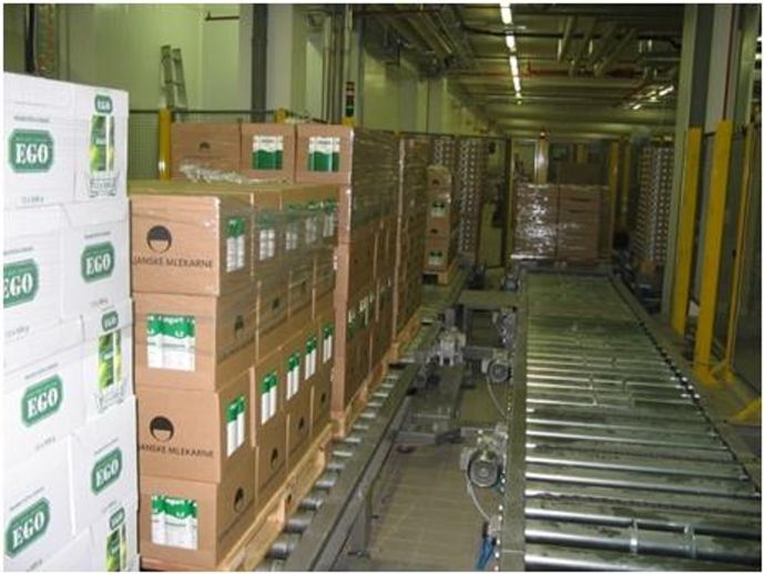 Storage and distribution centre