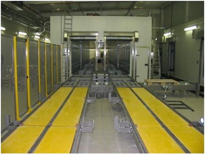Storage and distribution centre
