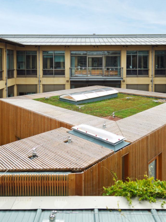 Conference hall on the Wellcome Trust Genome Campus