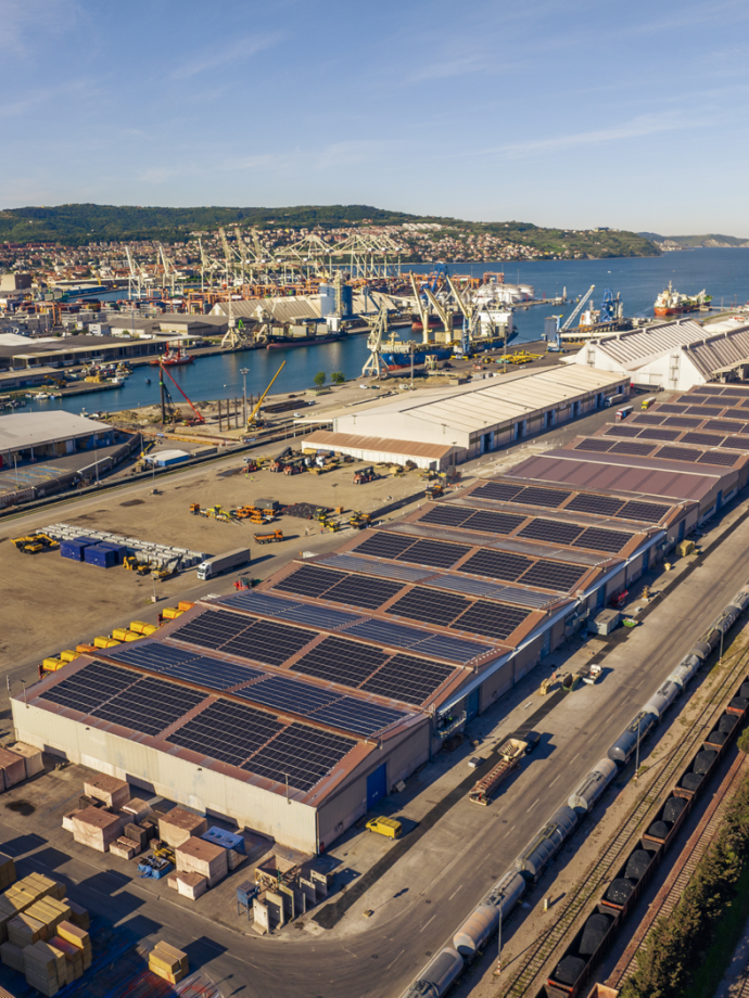 Construction of Solar Power Plants at Warehouse 50 and Warehouse 51