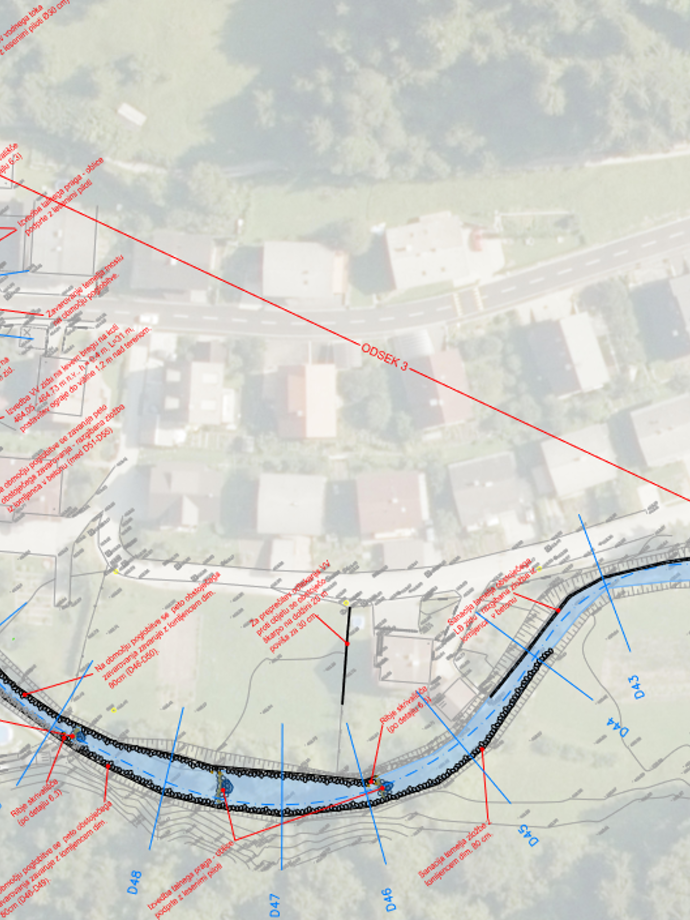 Anti-flood regulation of the Selška Sora river basin