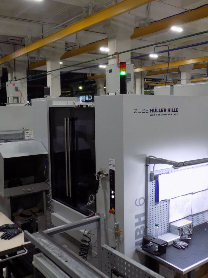 Supply of three NBH6 horizontal machining centers