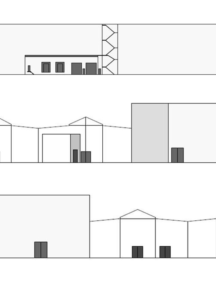 Automatic high-bay warehouse for special containers