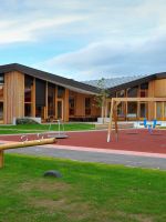 Wooden kindergarten in Ribnica