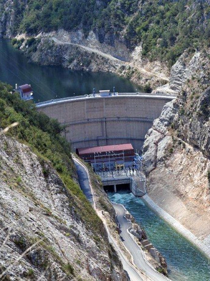 Dobava in montaža hidromehanske opreme za HE Sv. Petka