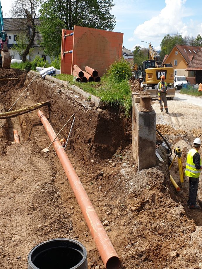 Izgradnja komunalne infrastrukture Britof- Predoslje – 1.SKLOP